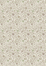 Daisy Chintz Mallow – närbild — Lewis & Wood tyg