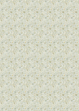 Daisy Chintz Quince – hel bredd — Lewis & Wood tyg