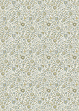 Daisy Chintz Quince – närbild — Lewis & Wood tyg
