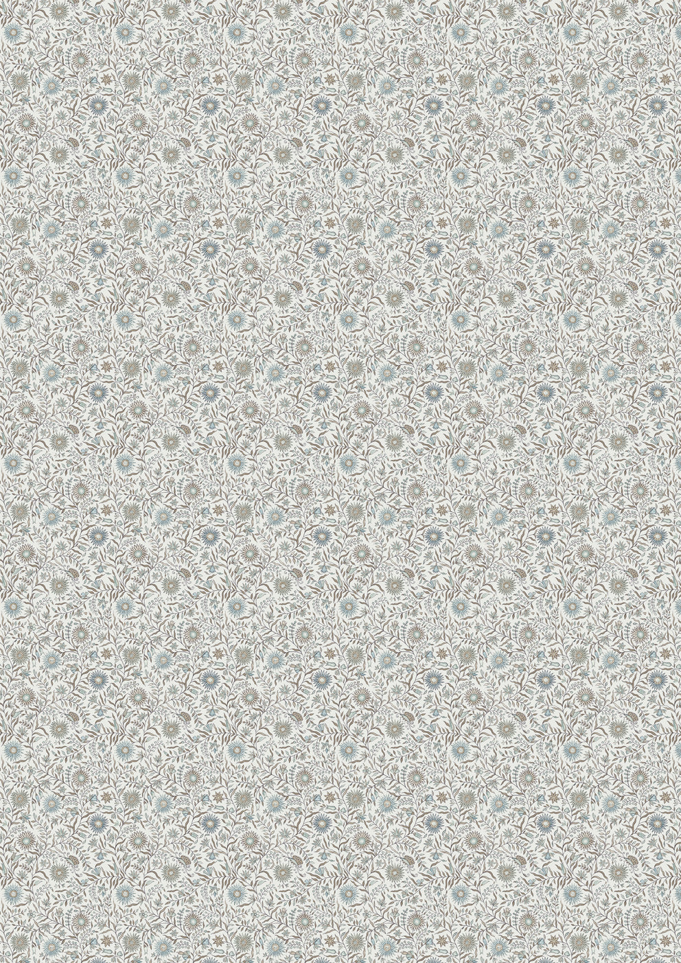 Daisy Chintz Topaz – hel bredd — Lewis & Wood tyg