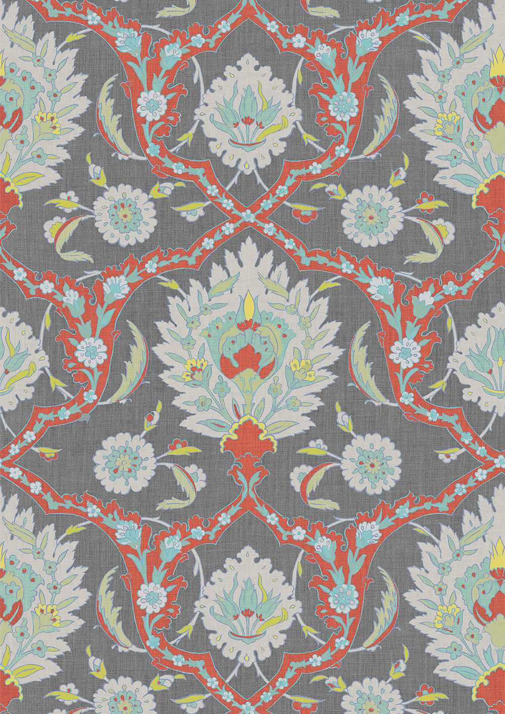 Damascus Sultan – närbild — Lewis & Wood tyg