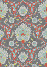 Damascus Sultan – närbild — Lewis & Wood tyg