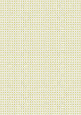 Diamond Dot Greengage – närbild — Lewis & Wood tyg