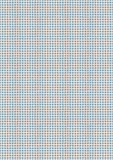 Diamond Dot Wedgwood Blue – närbild — Lewis & Wood tyg