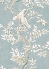 Doves Rock Dove – närbild — Lewis & Wood tyg