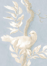 Doves Summer Blue — Lewis & Wood tapet