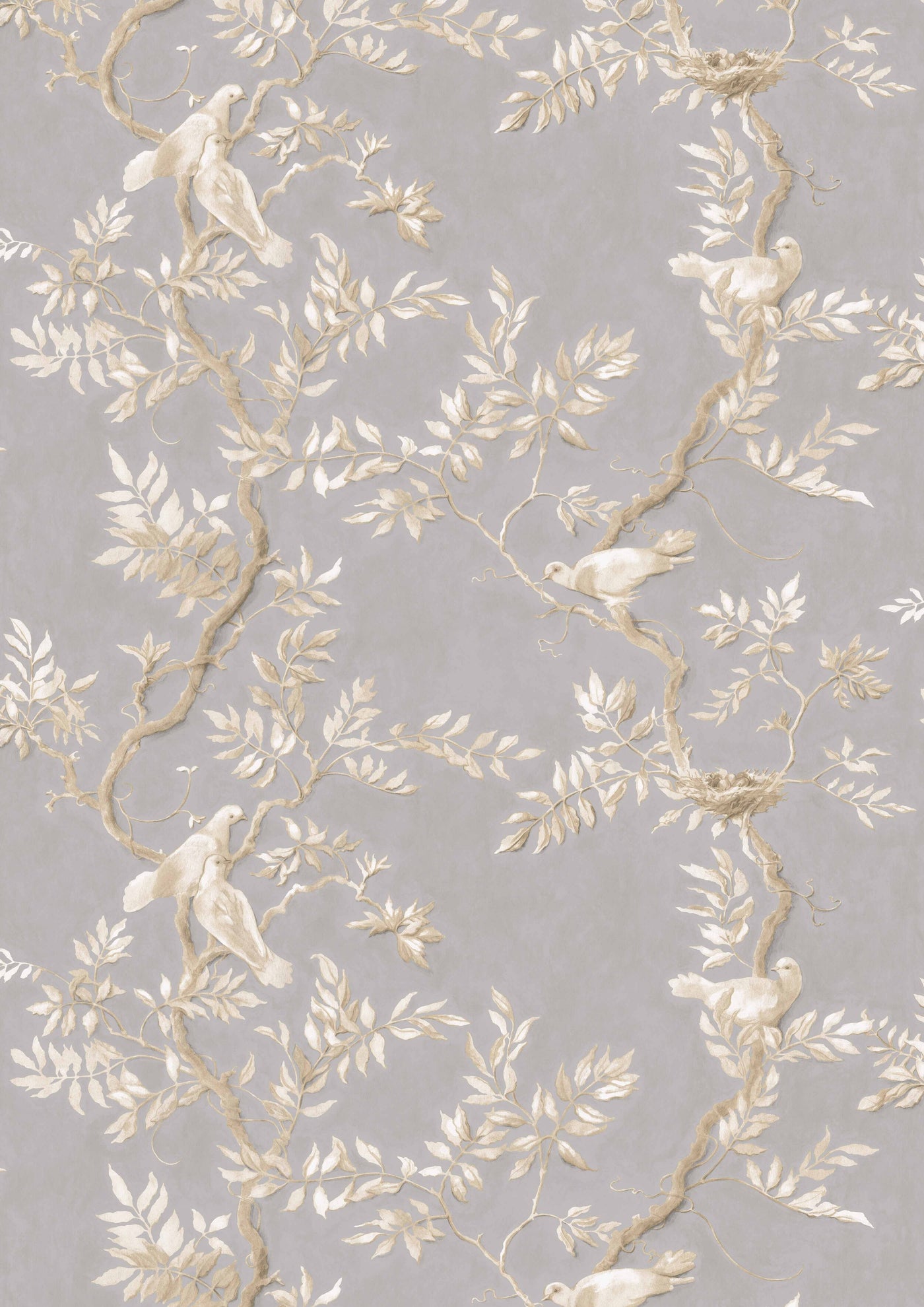 Doves Thunder – hel bredd — Lewis & Wood tapet