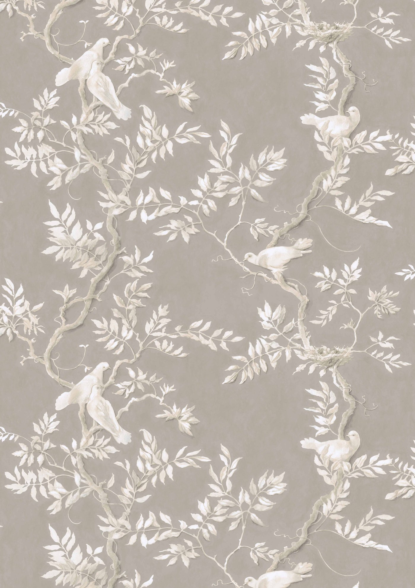 Doves Topaz – hel bredd — Lewis & Wood tapet
