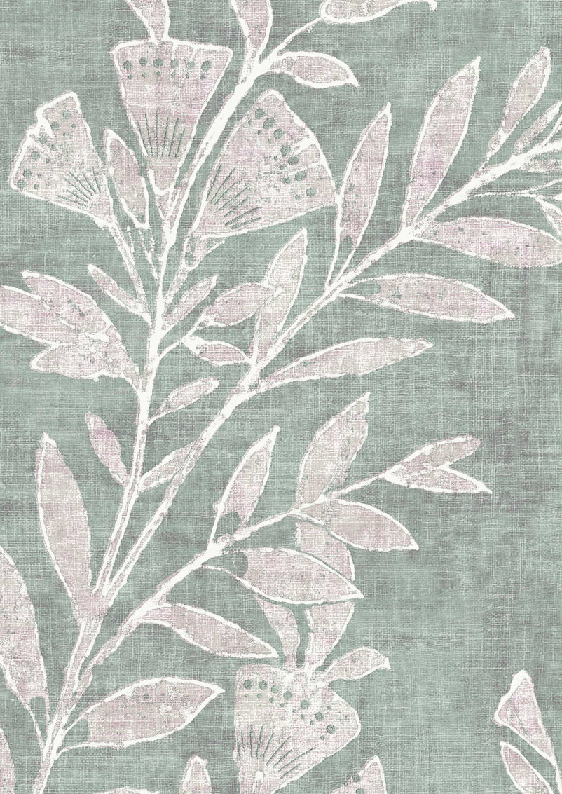 Fan Flower Eucalyptus — Lewis & Wood tapet