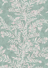 Fan Flower Eucalyptus – närbild — Lewis & Wood tapet