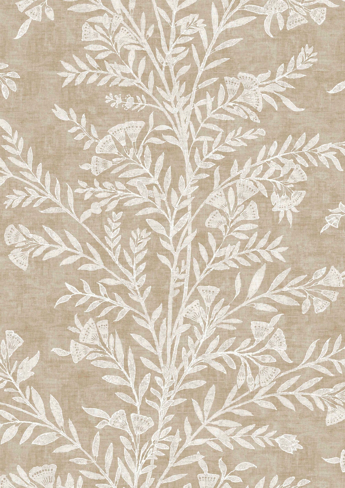 Fan Flower Gold Dust – närbild — Lewis & Wood tapet
