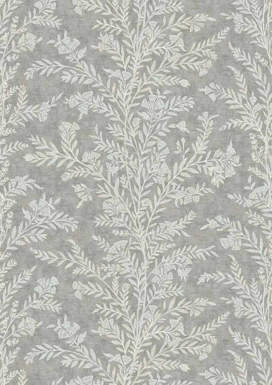 Fan Flower Opal – hel bredd — Lewis & Wood tyg