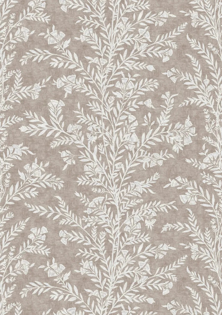 Fan Flower Plaster – hel bredd — Lewis & Wood tyg