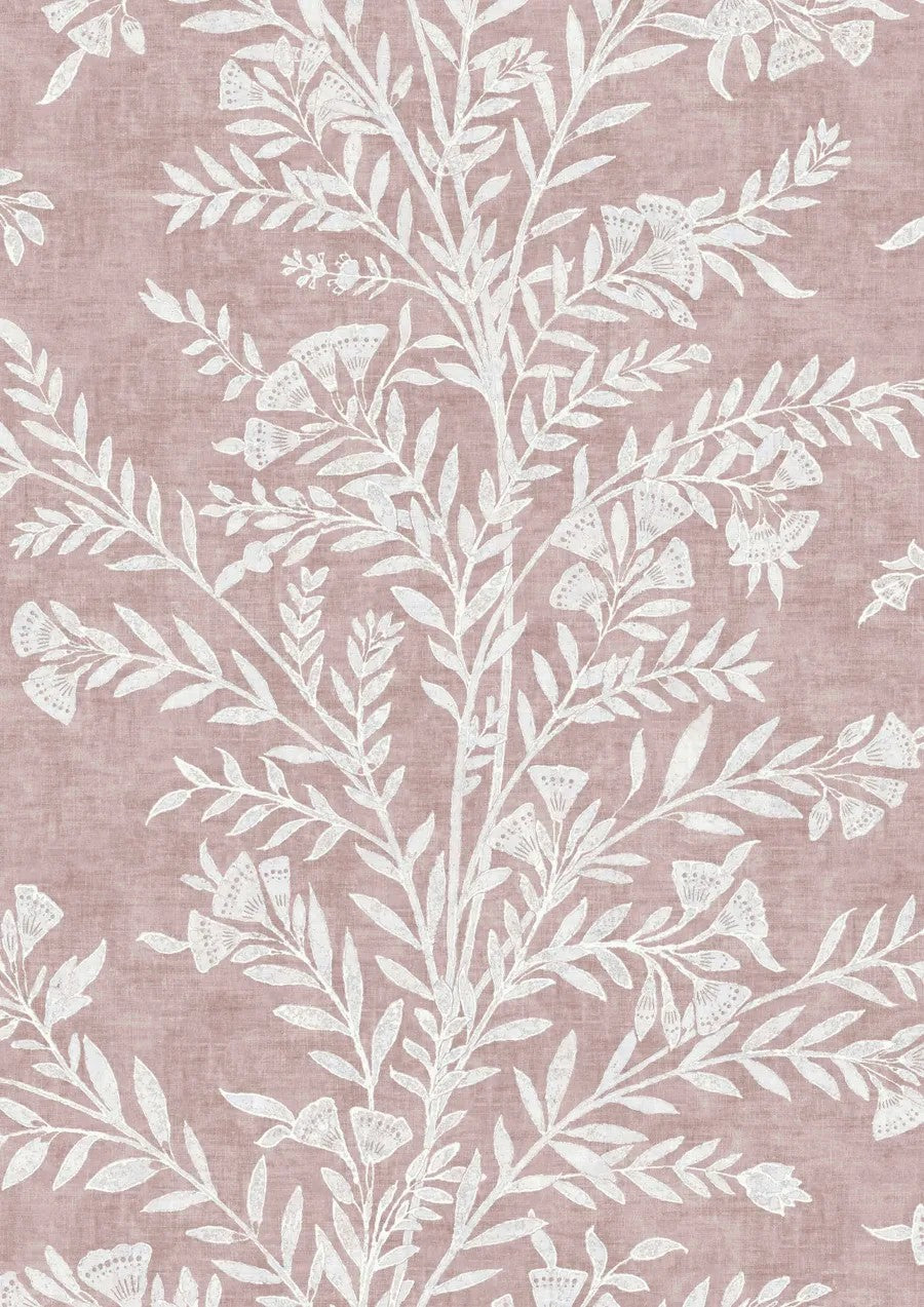 Fan Flower Shell – närbild — Lewis & Wood tyg