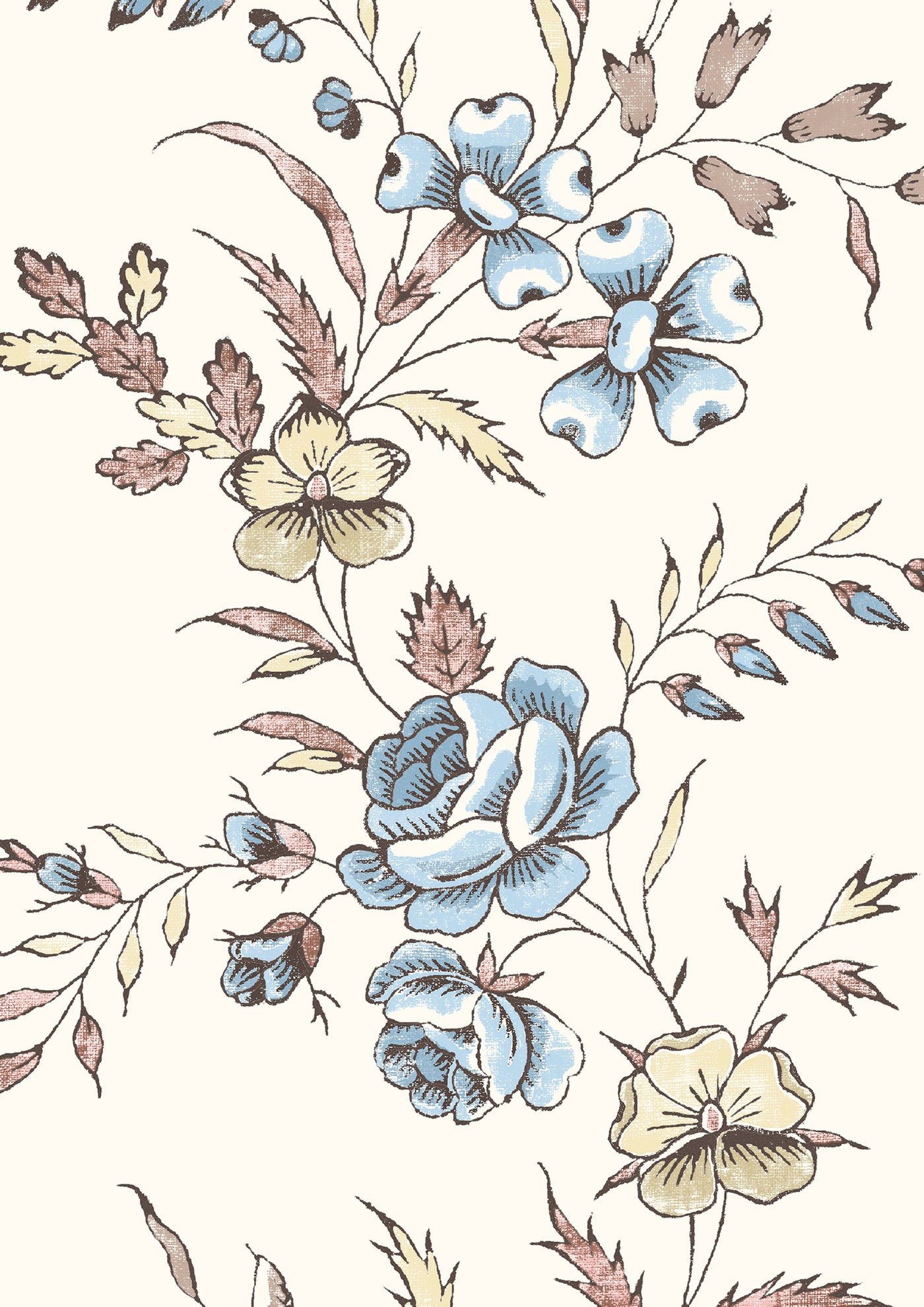 Fleurie Forget-Me-Not — Lewis & Wood tapet