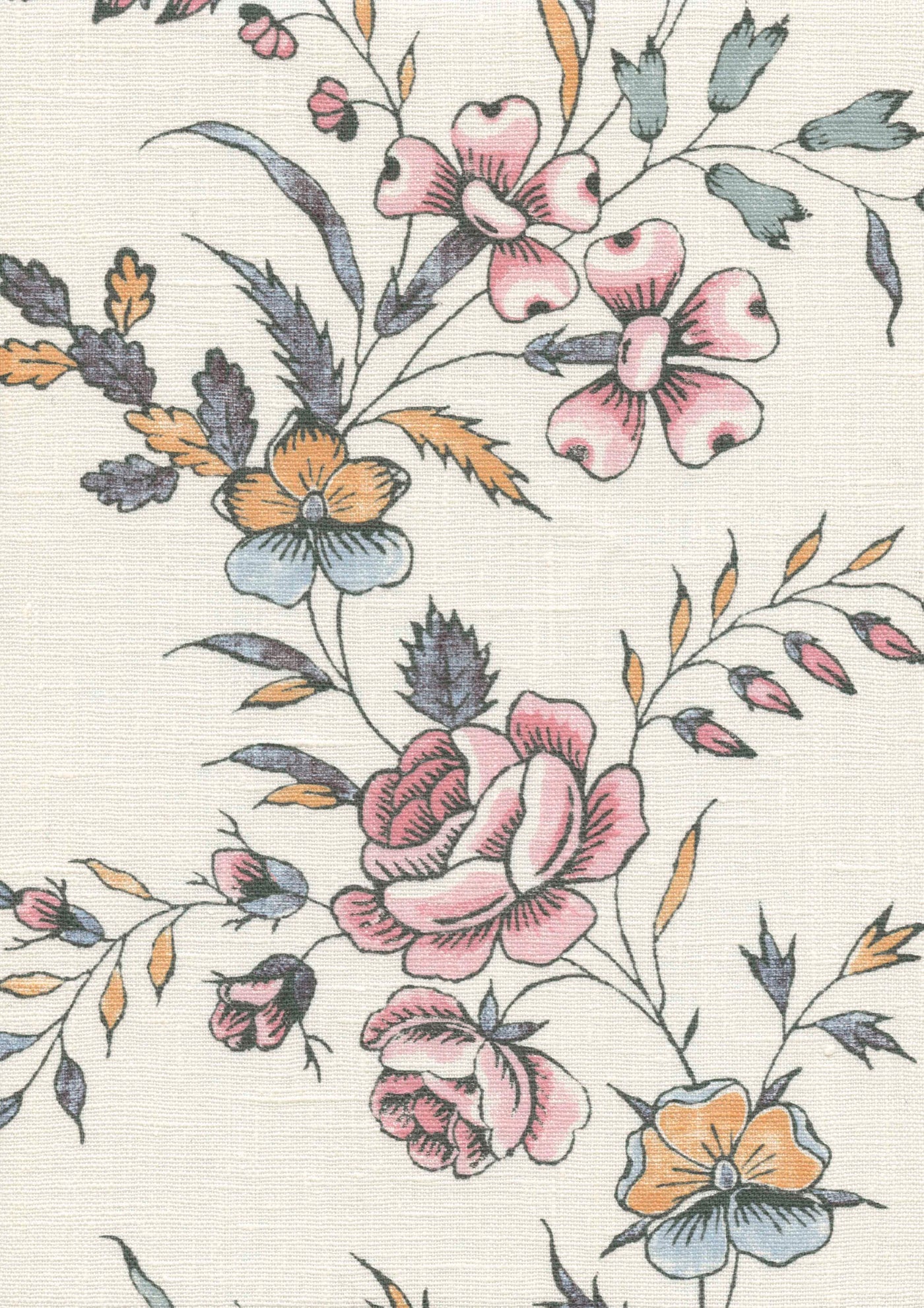Fleurie Honeysuckle — Lewis & Wood tyg