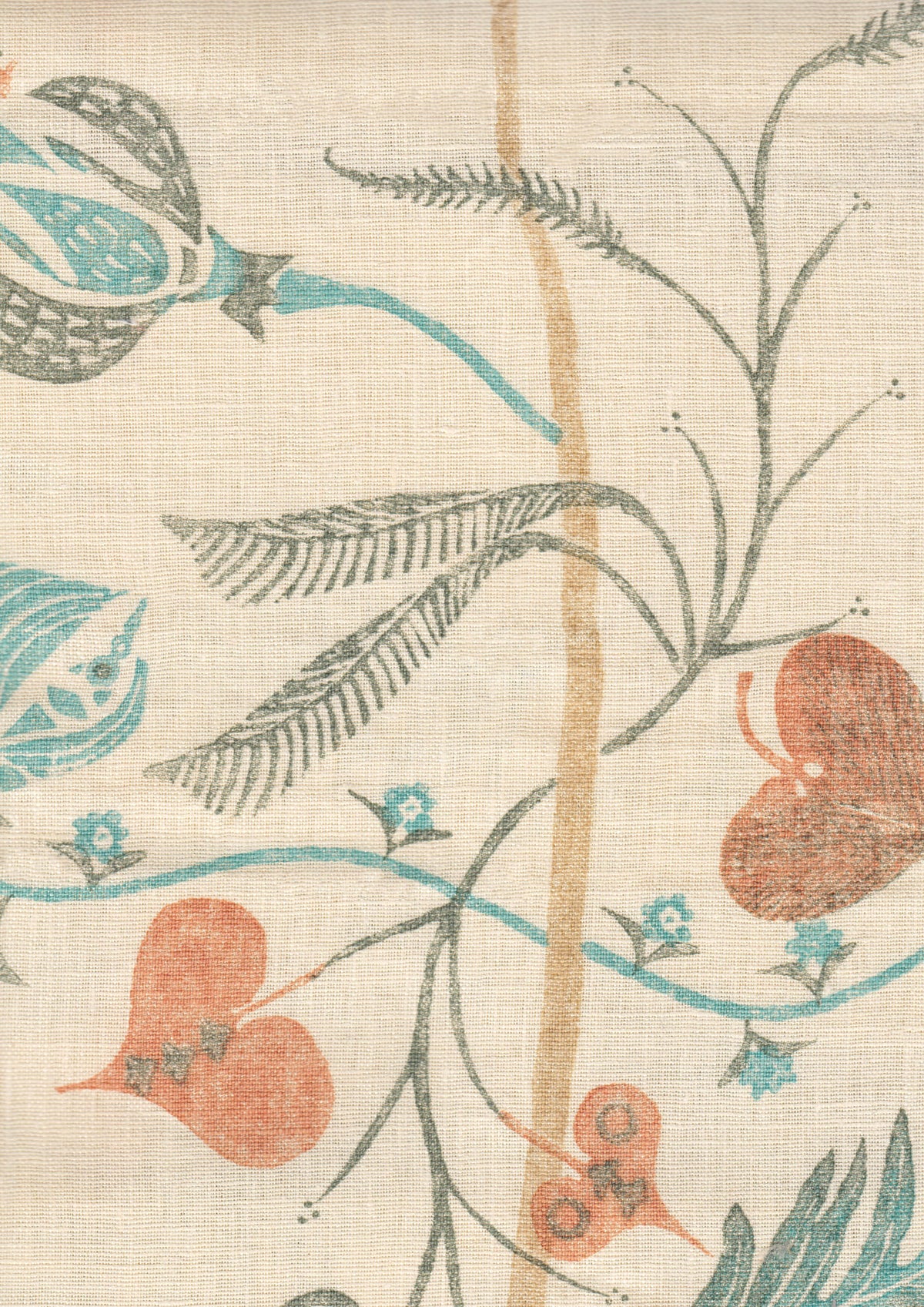 Floreat Sienna — Lewis & Wood tyg