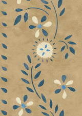 Folklore Buttermilk Blue — Lewis & Wood tapet