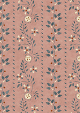 Folklore Pink Salt – närbild — Lewis & Wood tapet