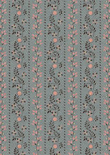 Folklore Rose Ash – hel bredd — Lewis & Wood tapet