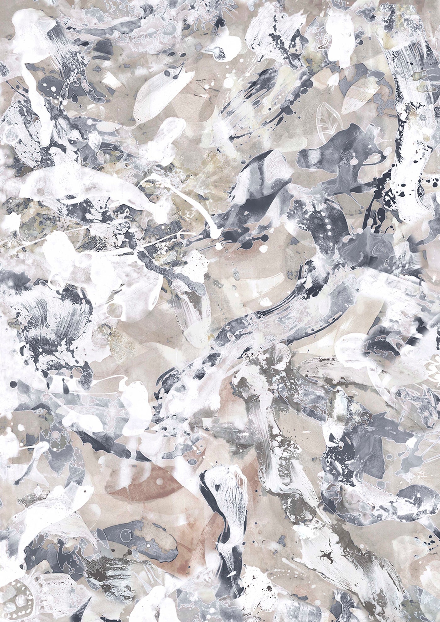 Force 9 Gravel – närbild — Lewis & Wood tapet