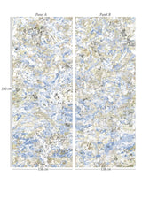 Force 9 Big Blue – panels — Lewis & Wood tapet