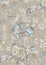 Georgia Blue Oyster – närbild — Lewis & Wood tapet