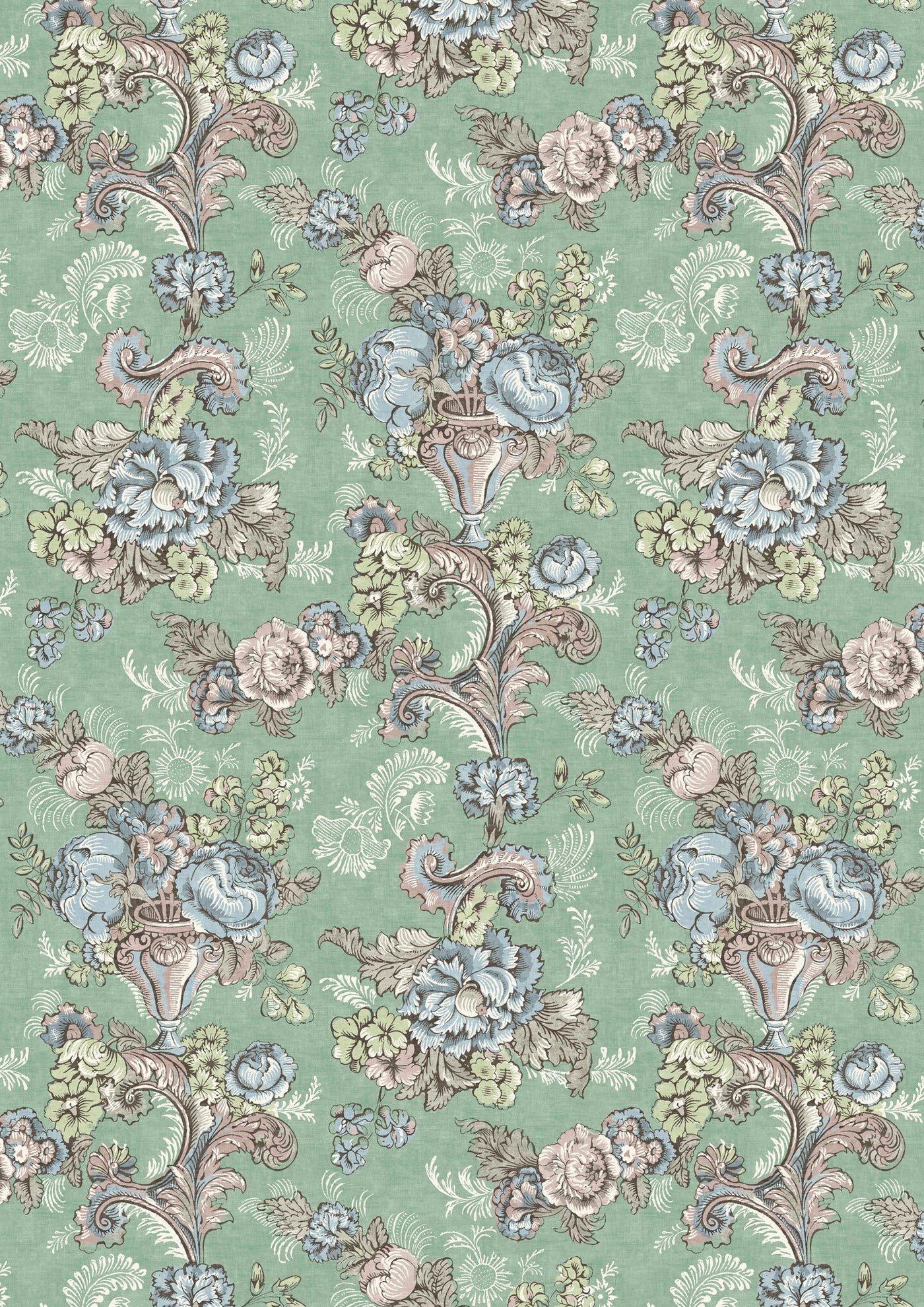 Georgia Flora – hel bredd — Lewis & Wood tyg