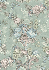 Georgia Flora – närbild — Lewis & Wood tapet