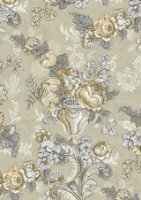 Georgia Gold Slate – närbild — Lewis & Wood tyg