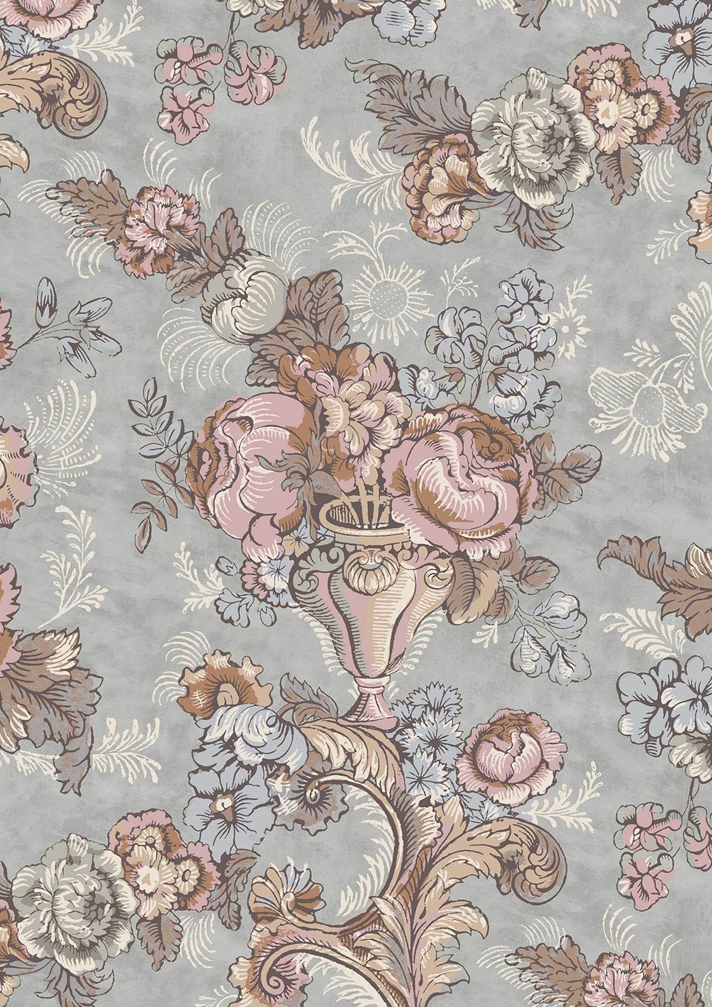 Georgia Pot Pourri – detalj — Lewis & Wood tapet