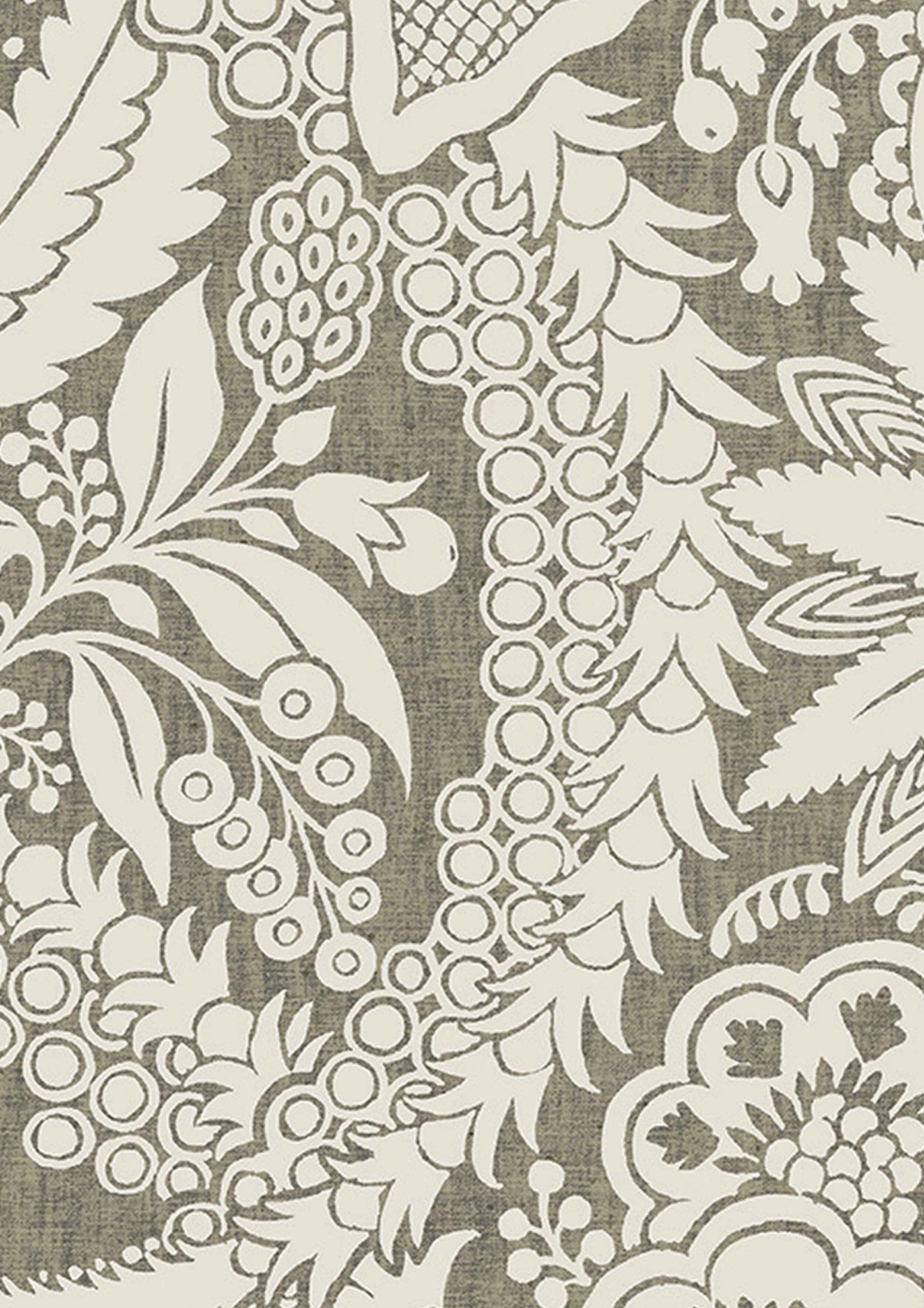 Hanbury Charcoal — Lewis & Wood tapet