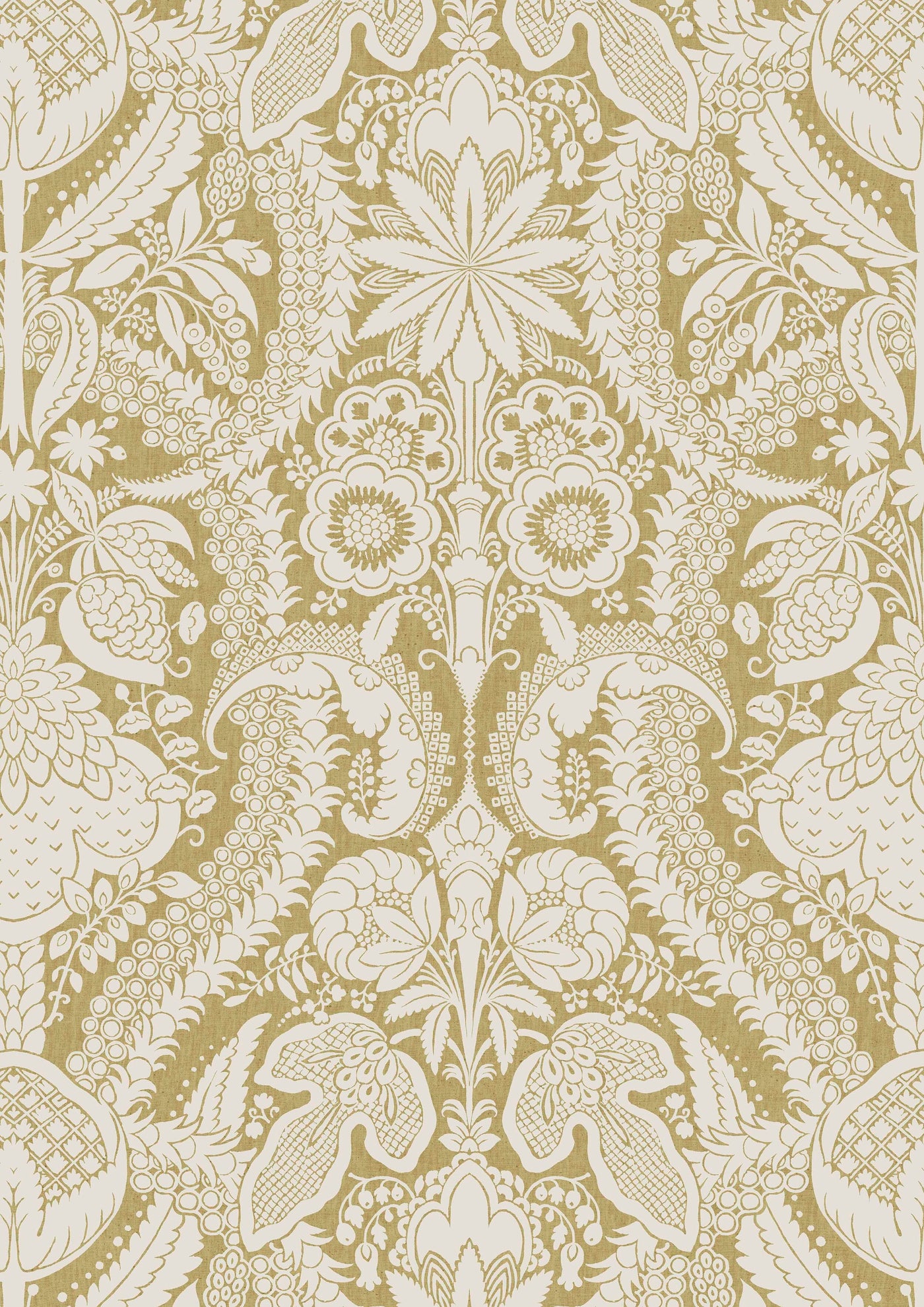 Hanbury Nectar – närbild — Lewis & Wood tyg