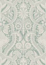 Hanbury Verdigris – närbild — Lewis & Wood tyg