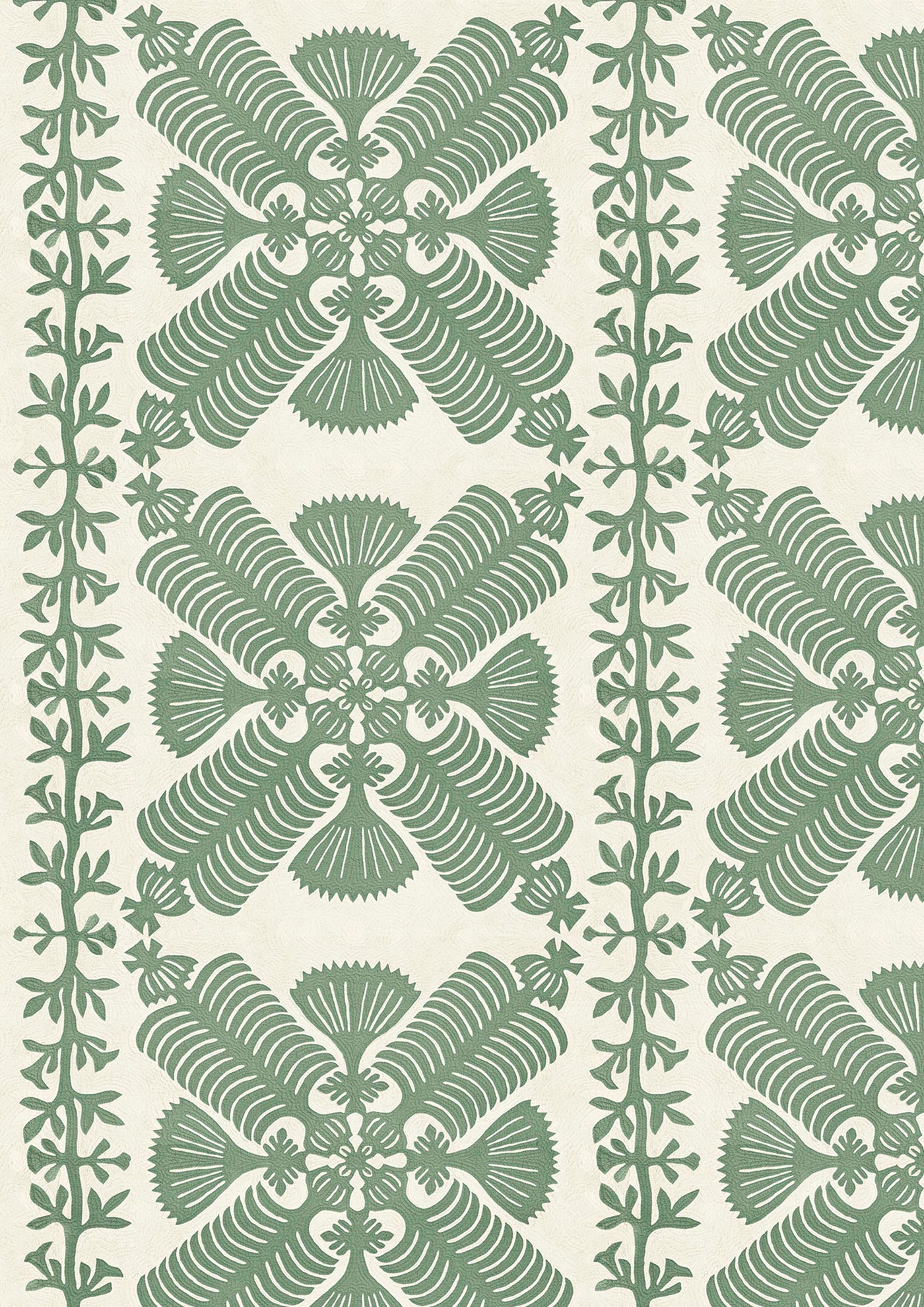 Hawaiian Cactus – närbild — Lewis & Wood tyg