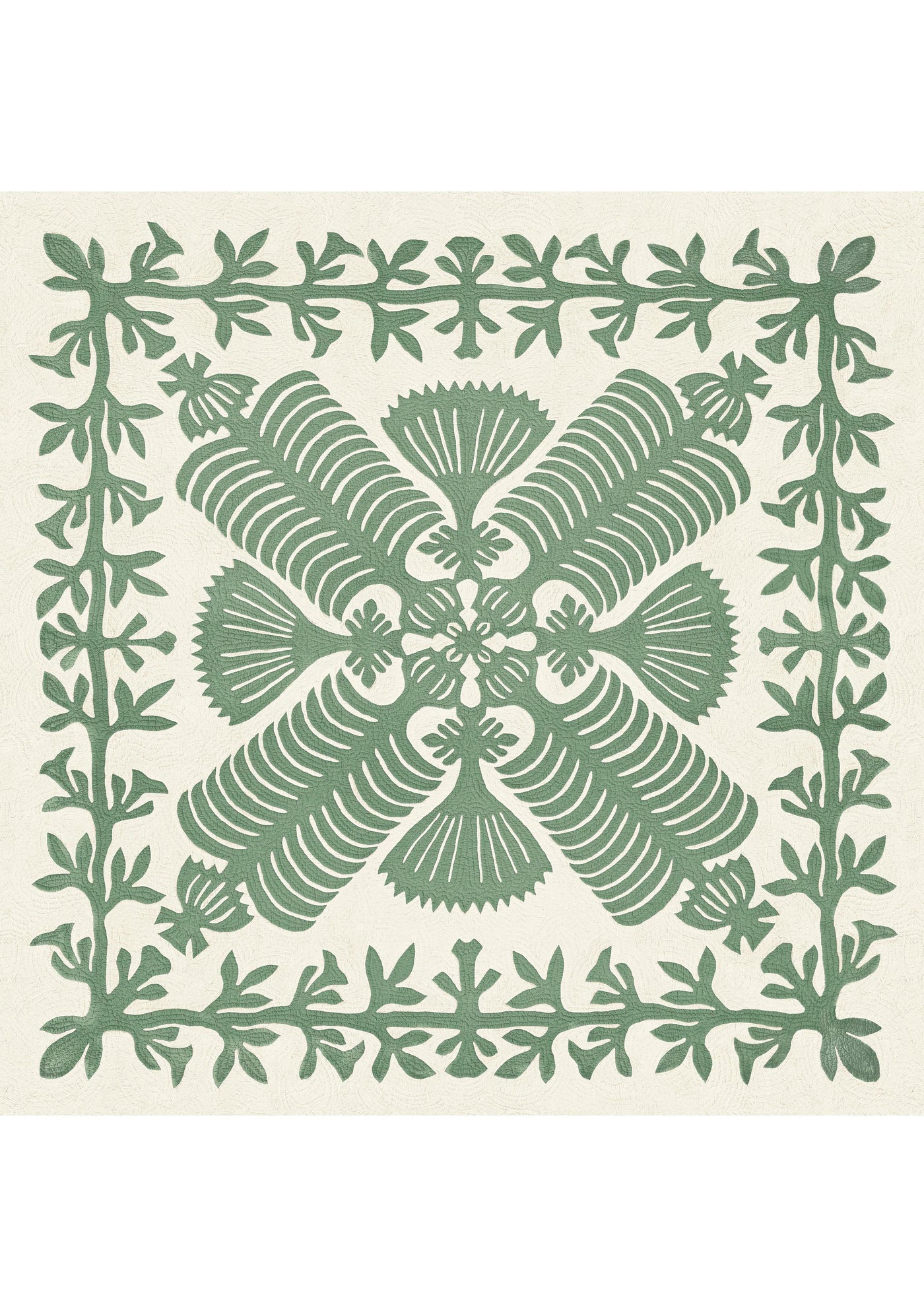 Hawaiian Quilt Cactus – full quilt — Lewis & Wood tyg