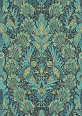 Hawksmoor Peacock – närbild — Lewis & Wood tyg