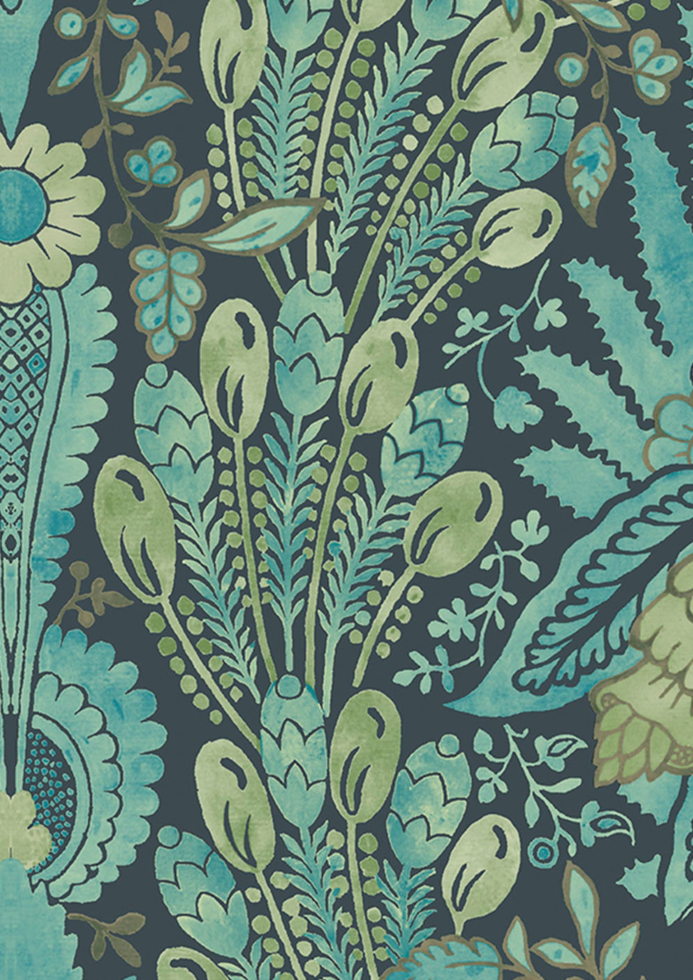 Hawksmoor Peacock — Lewis & Wood tapet