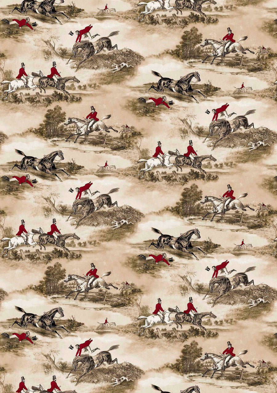 Hunting Scenes Tapet — Lewis & Wood