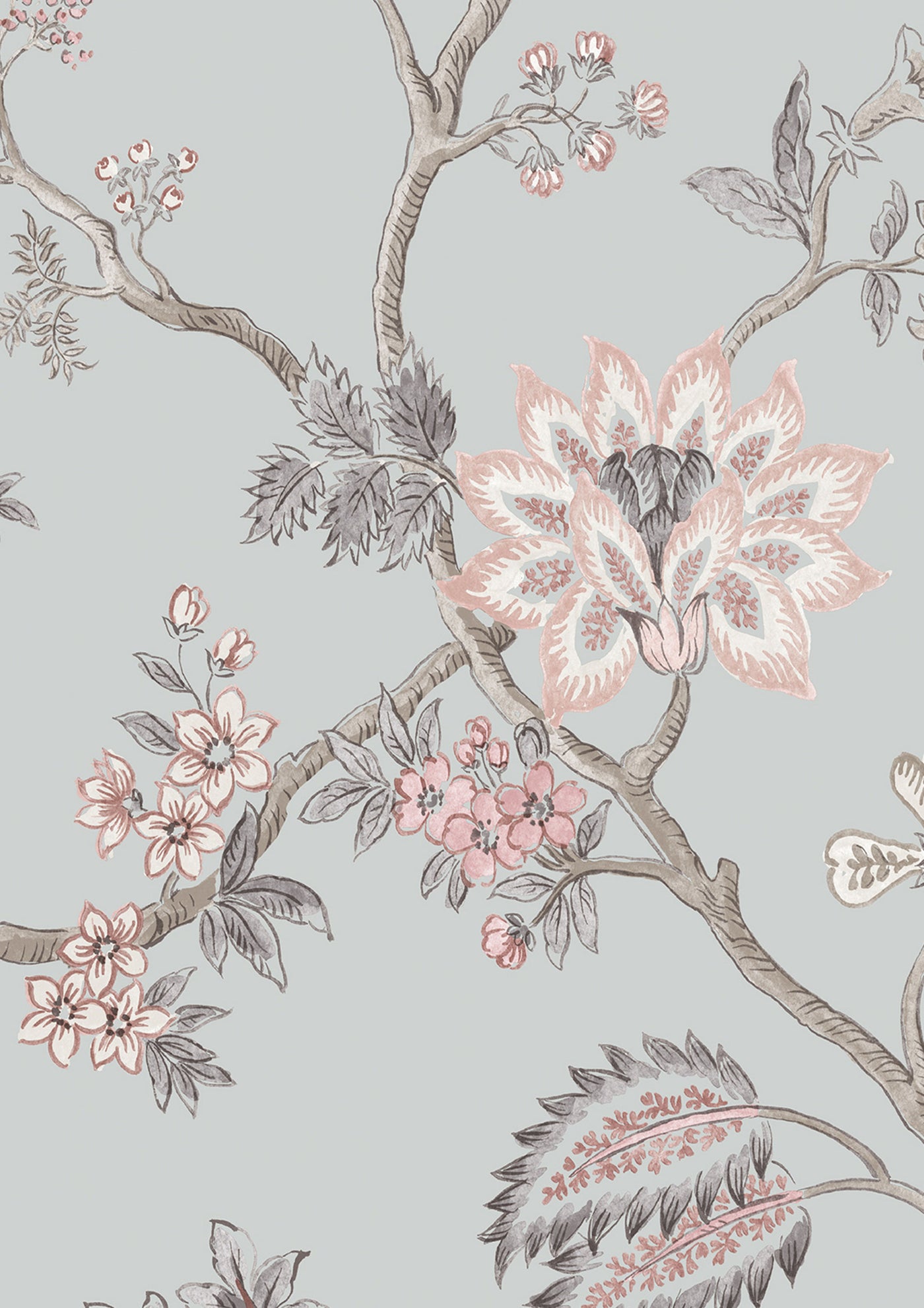 Indienne China Blue — Lewis & Wood tapet