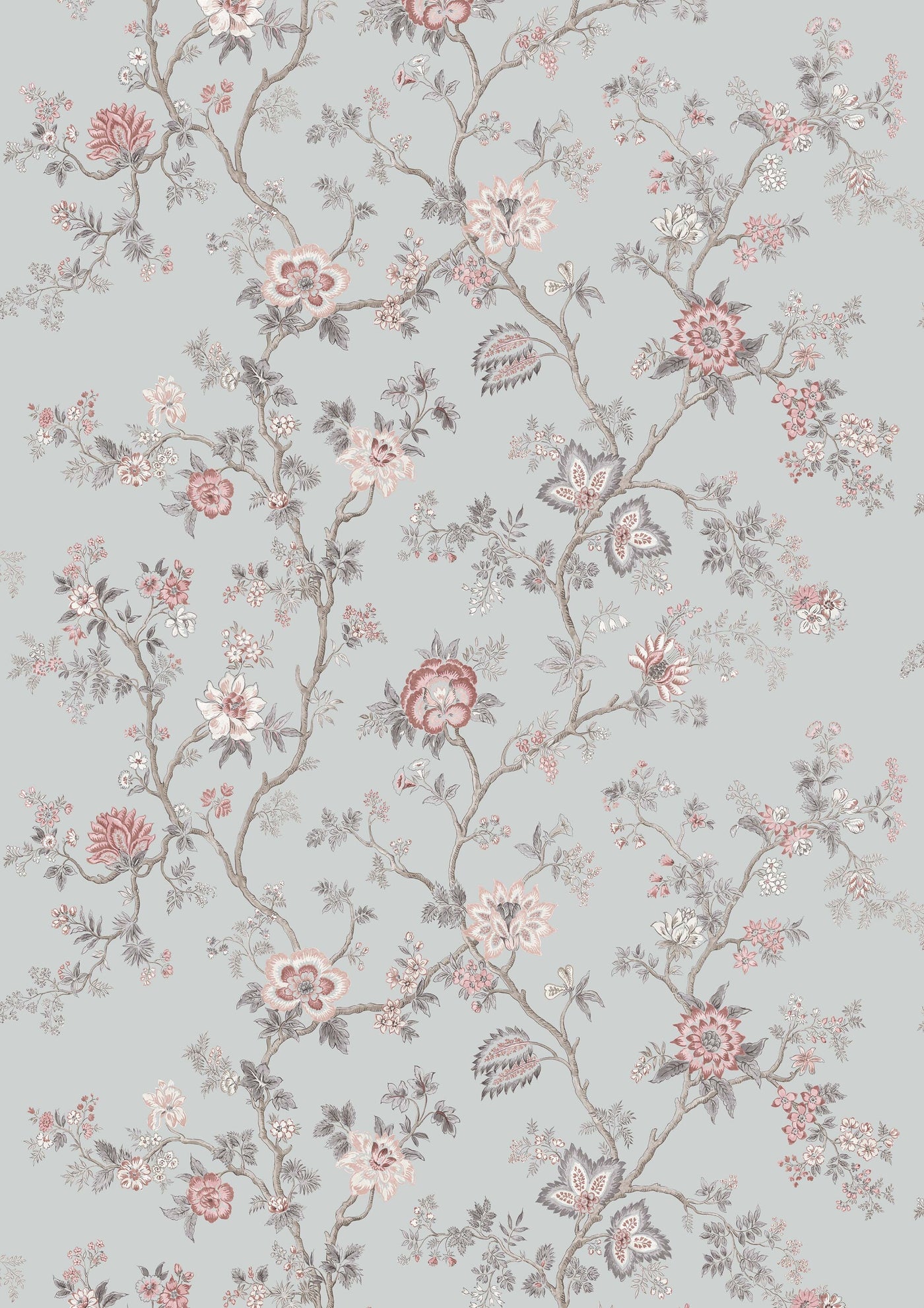 Indienne China Blue – hel bredd — Lewis & Wood tapet