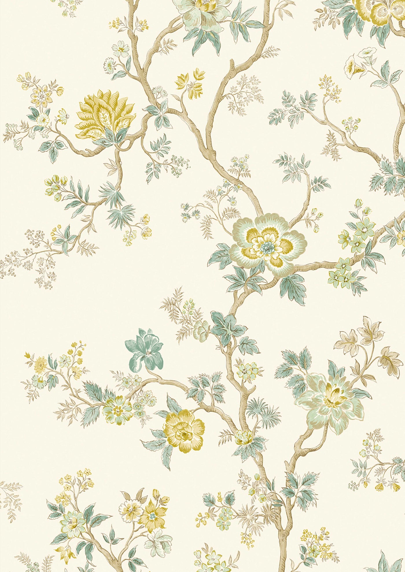 Indienne Quince – närbild — Lewis & Wood tyg