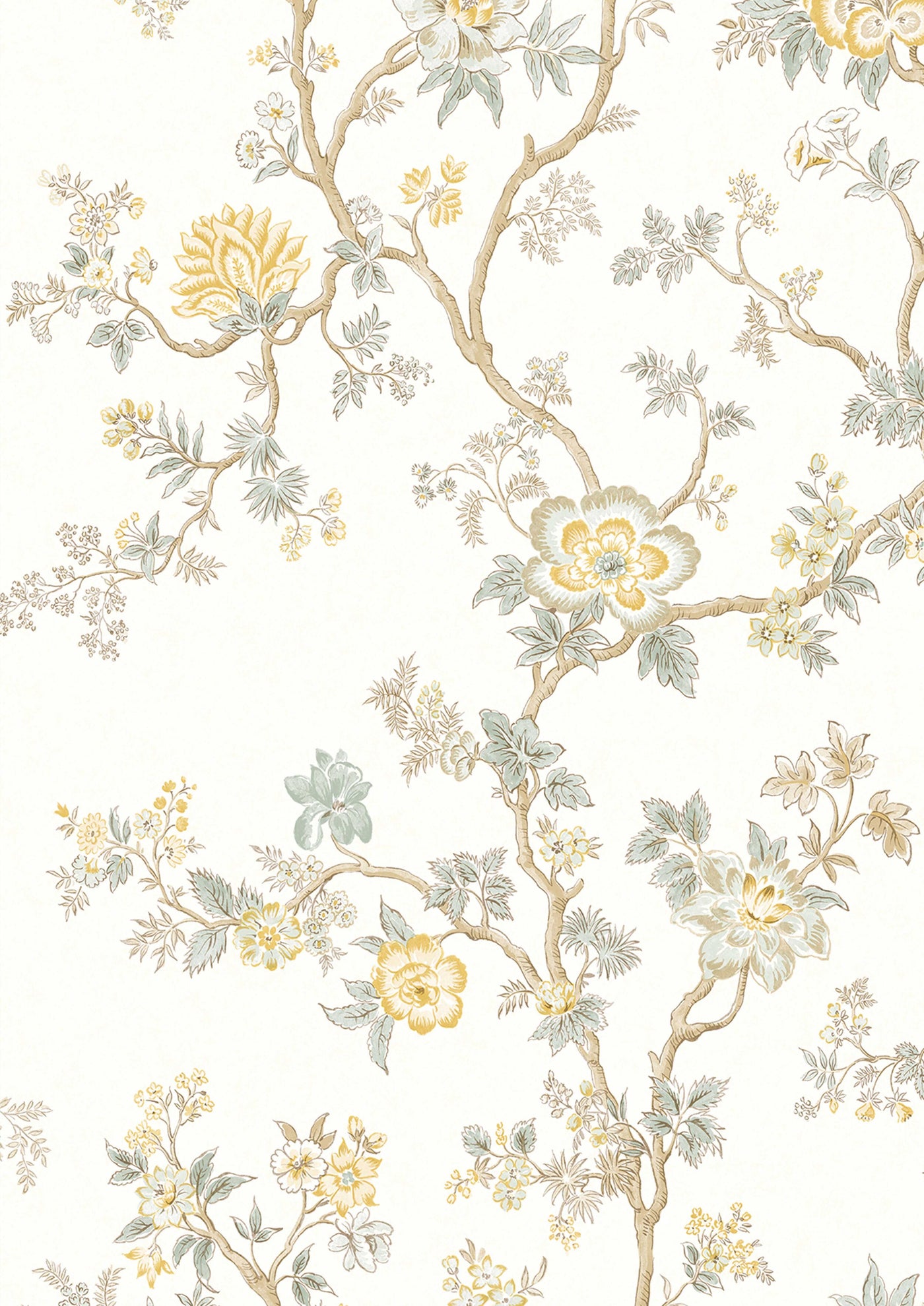 Indienne Quince – närbild — Lewis & Wood tapet