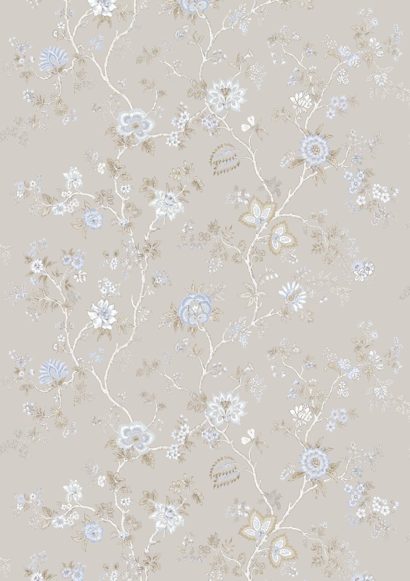 Indienne Wisteria – hel bredd — Lewis & Wood tapet