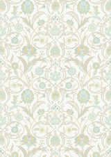Ipek Damask Ceramic – hel bredd — Lewis & Wood tyg