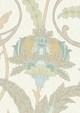 Ipek Damask Ceramic — Lewis & Wood tapet