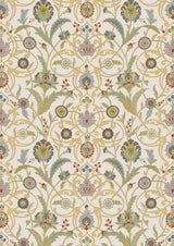 Ipek Damask Pugin – hel bredd — Lewis & Wood tyg