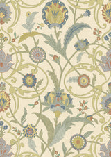Ipek Damask Pugin – närbild — Lewis & Wood tapet