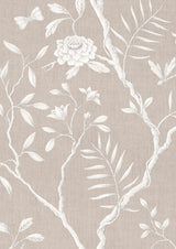 Jasper Peony Almond – närbild — Lewis & Wood tapet