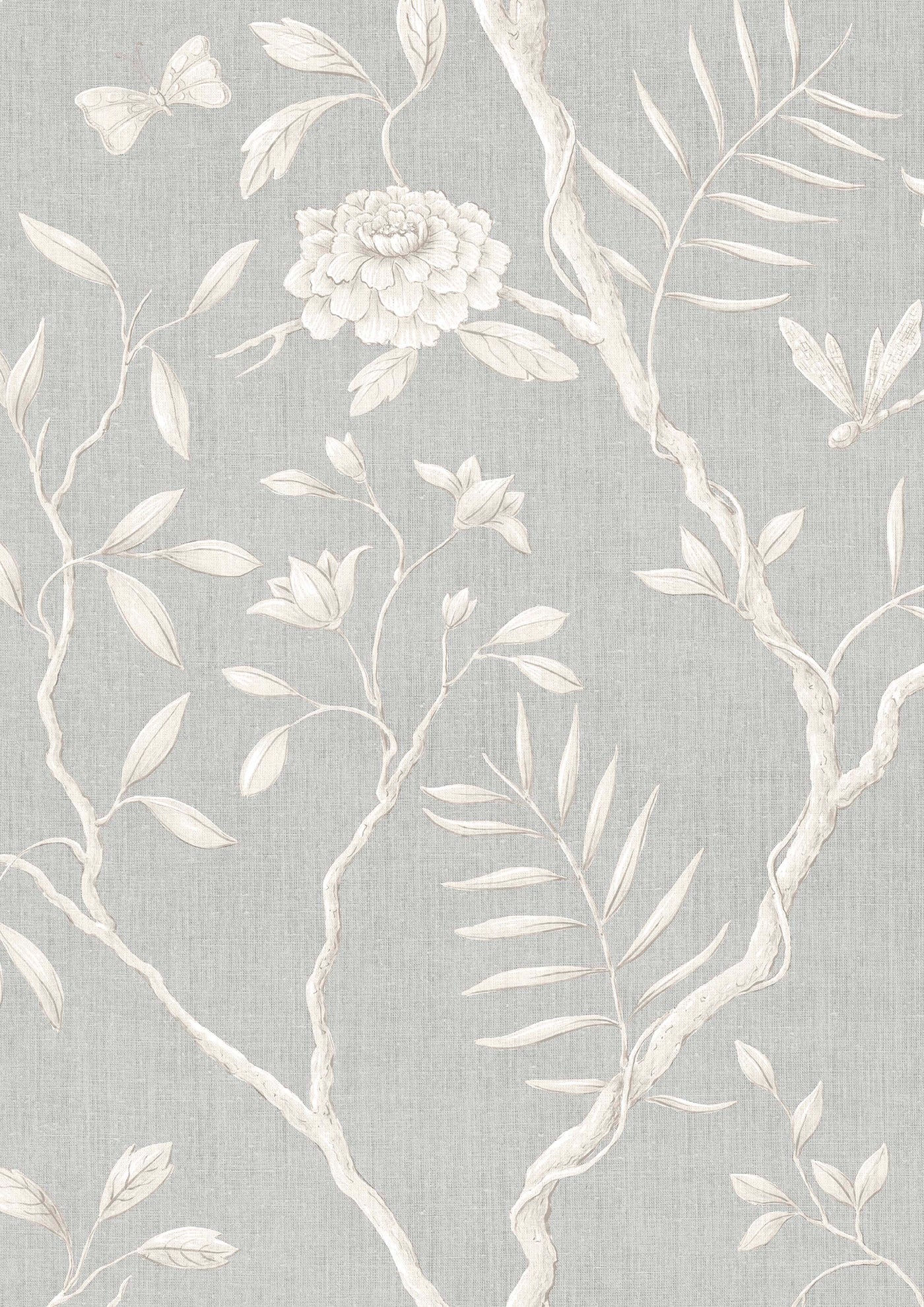 Jasper Peony Cashmere – närbild — Lewis & Wood tapet